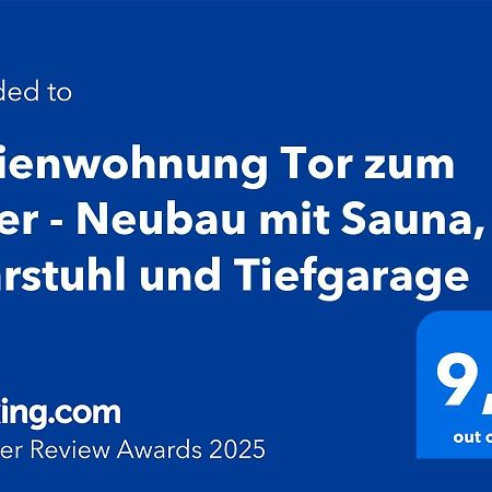 Ferienwohnung Tor Zum Meer - Neubau Mit Sauna, Fahrstuhl Und Tiefgarage Kuehlungsborn Exterior photo